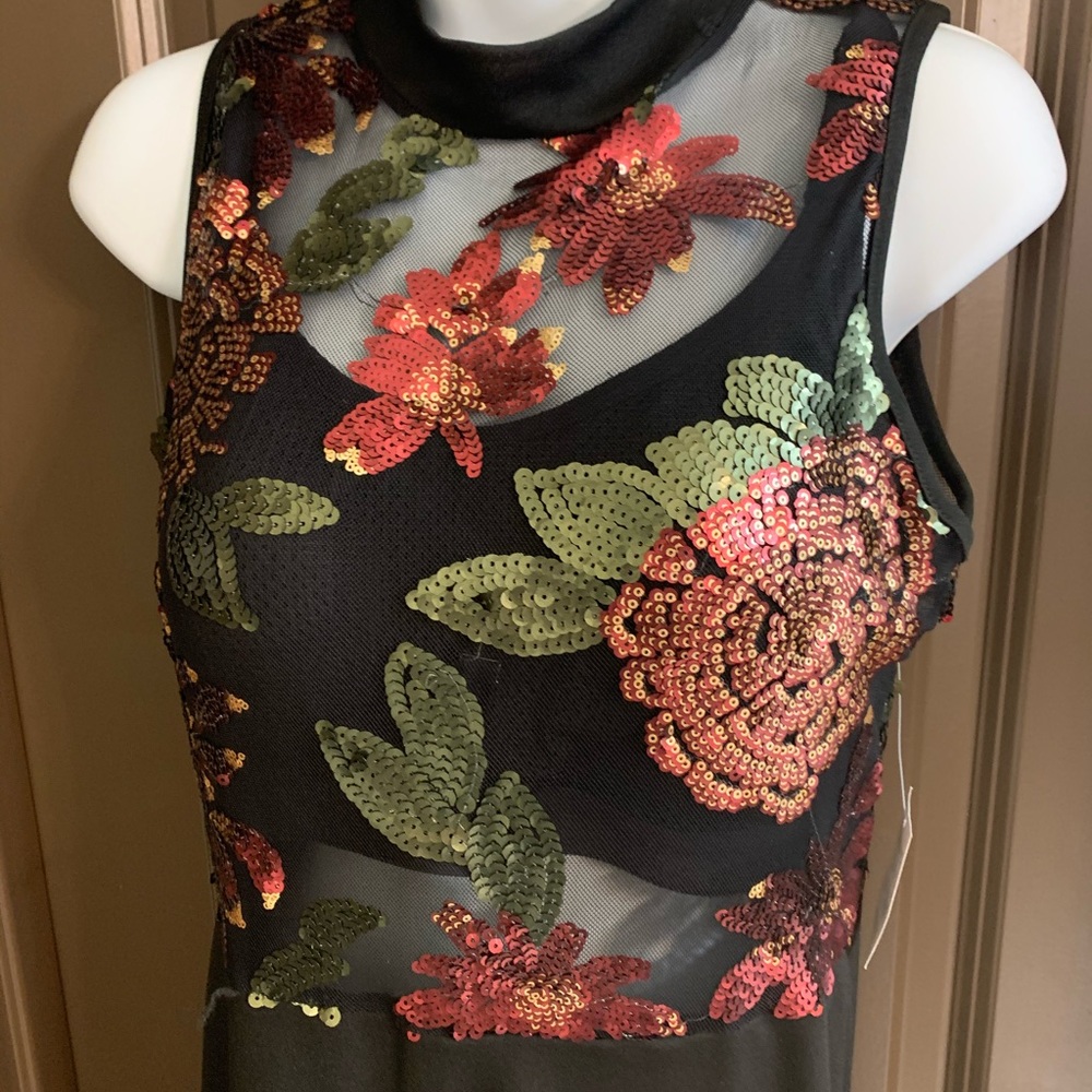 Evening Dress, Size LG 10, Sequin design